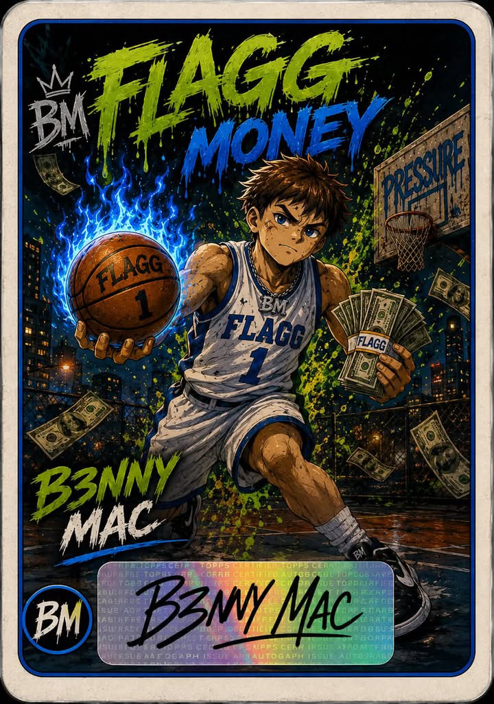 FLAGG MONEY Collector Card